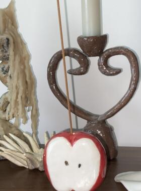 手作客厅摆件香插BEMOTION陶瓷