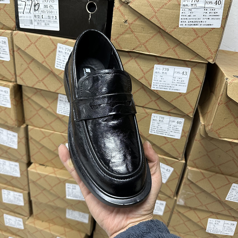 豆豆鞋男鞋春夏新款软底休闲皮鞋一脚蹬套脚乐福鞋百搭开车鞋,流行男鞋,乐福鞋（豆豆鞋）,淘宝优惠券,粉丝福利购,淘宝优惠卷