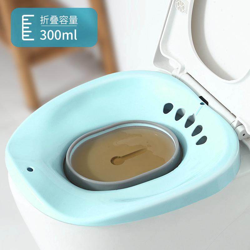 折叠可泡洗坐浴盆熏蒸盆孕妇术后清洗免蹲马桶盆高锰酸钾洗屁股盆,家庭/个人清洁工具,坐浴盆,淘宝优惠券,粉丝福利购,淘宝优惠卷