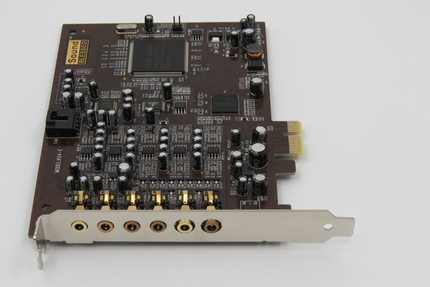 圣音7.1 A5台式电脑PCI-E小卡槽内置声卡K歌录音喊麦闪避独立声卡