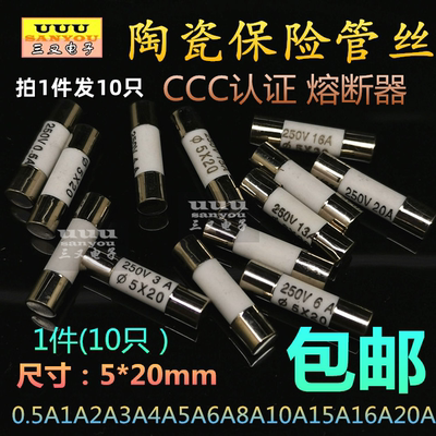 T16AE250V欧普浴霸暖风机保险管