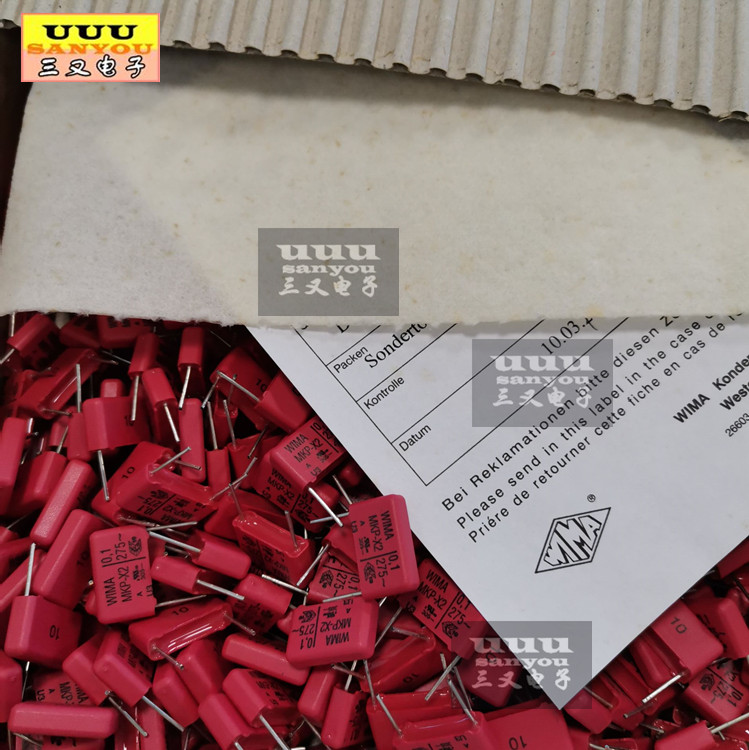 275V0.1UFwima无极薄膜安规电容