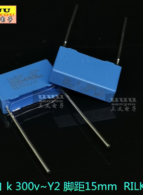 10N K 300V~Y2 300VAC0.01UF PCY2 130F35103 PILKOR 安规电容