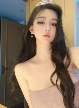 5.18 【4k+定染】颓废暗黑烟灰紫抹胸连衣裙超级收腰凸显身材