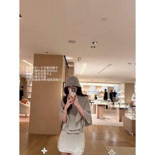 u羊绒羊毛斗篷针织2件套 ennd 半身裙 茶雾霭霭