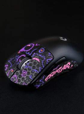 泰坦国度适用于罗技GPW4鹰眼蜥蜴皮鼠标防滑贴GPW2/3朱雀定制汗贴