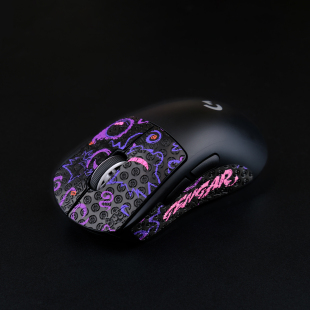 泰坦国度适用于罗技GPW4鹰眼蜥蜴皮鼠标防滑贴GPW2 3朱雀定制汗贴