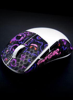 泰坦国度适用于CHERRY XTRFY M64/M68 PRO鼠标防滑贴蜥蜴皮汗贴