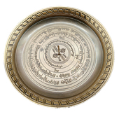 香薰艾条底座17cm大号驱蚊艾草条托盘卧室卫生间去味香盘艾熏支架