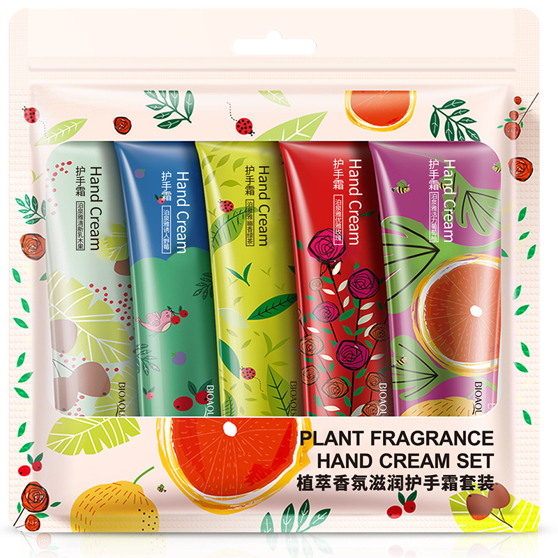 泊泉雅植萃香氛护手霜套装补水保湿润肤手霜手部护理批发