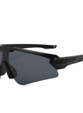 偏光自行车防尘太阳眼镜墨镜时尚半框防风骑行太阳镜新款跑步户外