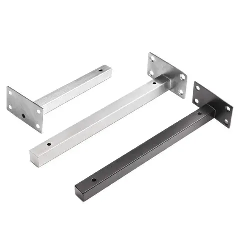 一字托架置物架不锈钢支撑架隔板三角支架层板托加厚墙上承重支架