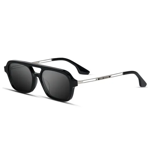 飞行员个性网红太阳眼镜同款双梁ins韩版方框GM新款King时尚墨镜