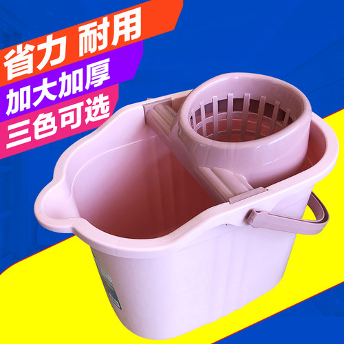 热卖加大挤水清洁墩布包邮地拖桶