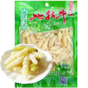 正宗重庆黔江土特产 蓬江地牯牛泡菜螺丝菜400g山椒味5袋起包邮