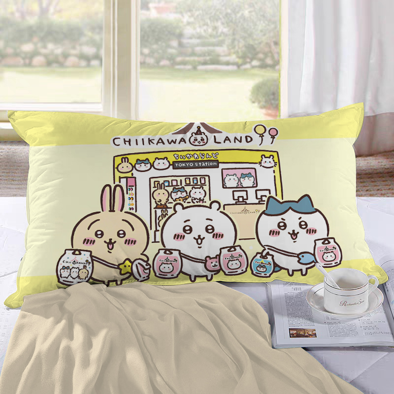 吉伊卡哇枕头套儿童卡通枕套Chiikawa枕芯套抱枕套乌萨奇小枕头