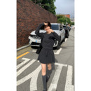 女 外套百褶半身裙短裙两件套装 一三良品小个子 英伦针织上衣开衫