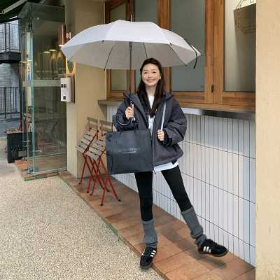 一三良品小个子防水连帽羽绒服女