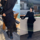 一三良品小个子 黑色半身裙小香风长款 蛋糕裙仙女超仙裙子长纱裙