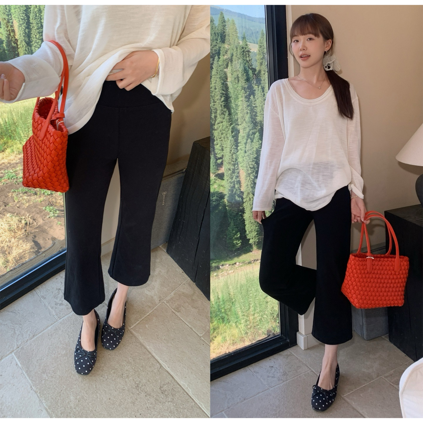 capri小黑裤神裤七分休闲裤女秋
