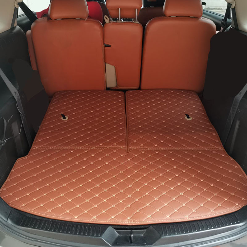 折叠后备箱垫 皮革材料 方便使用