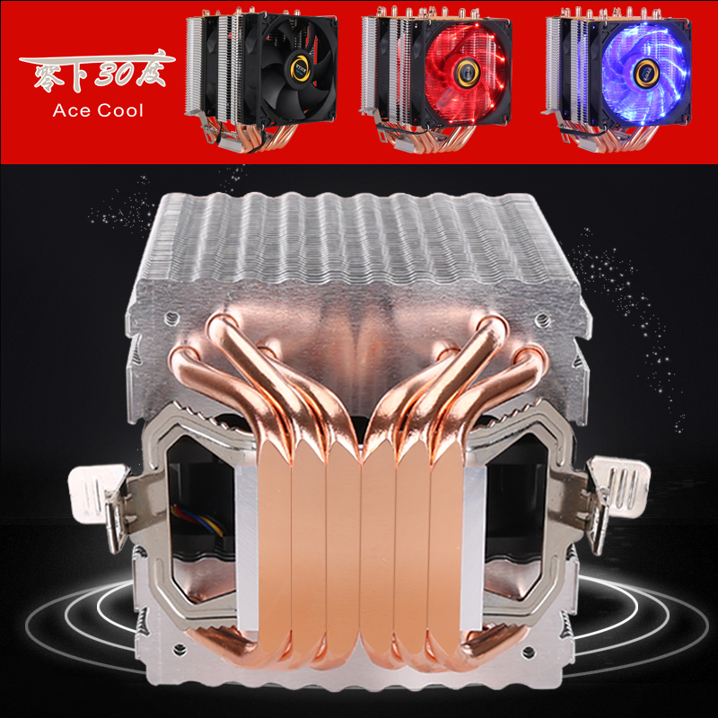 6ÈȹÜ͹ÜcpuÉ¢ÈÈÆ÷³¬¾²Òô1155 AMD2011ÕëCPU·çÉÈ1366̨ʽx79X58