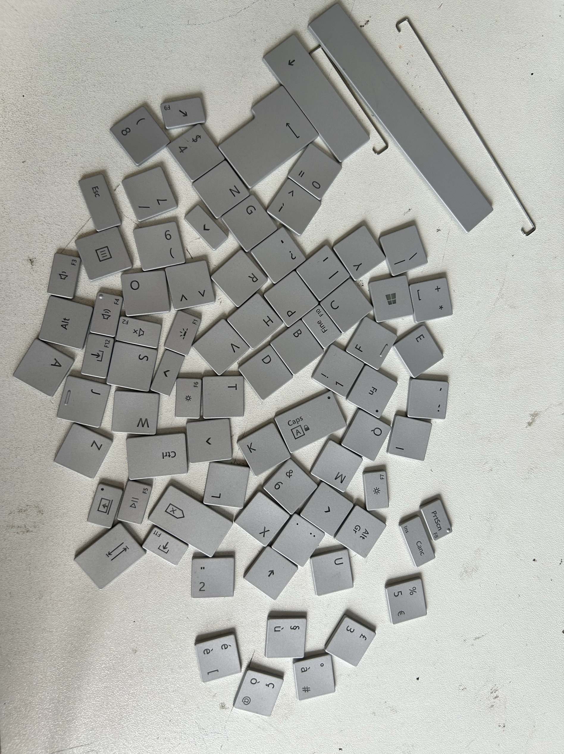 整套用于微软surface book Laptop1704 1868 1872 1769 1940键帽