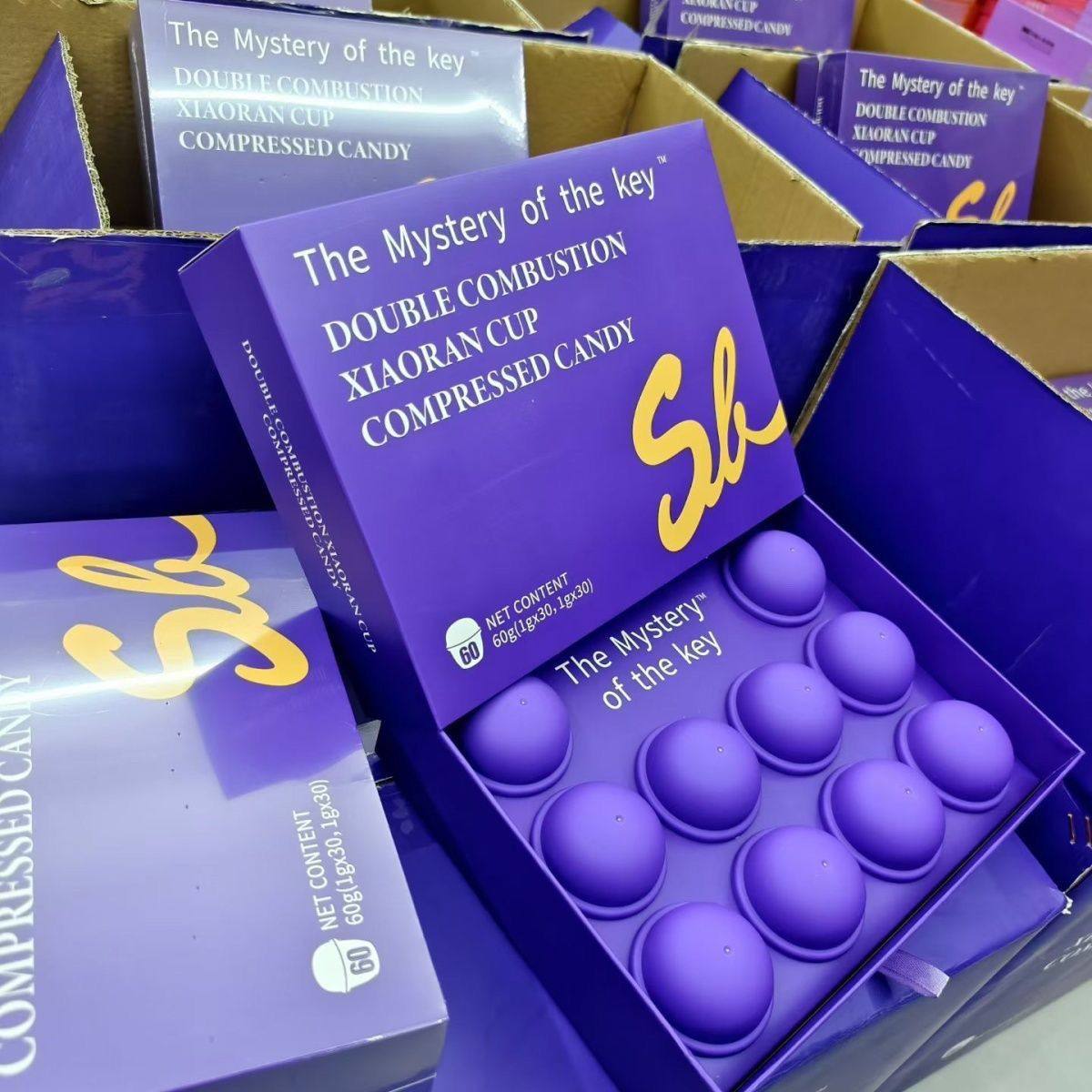 【博膳师新品】小S控饱双燃杯压片糖果双效燃微商抖音小红书港版