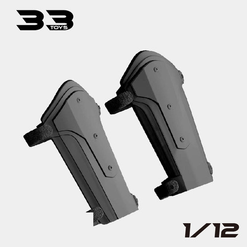 1/12mezco散货vtoys素体专用配件战术护臂一对惩罚者蛇眼刀锋