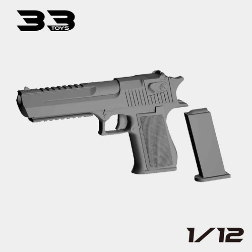 1/12mezco散货vtoys素体专用6寸武器沙漠之鹰惩罚者刀锋蛇眼