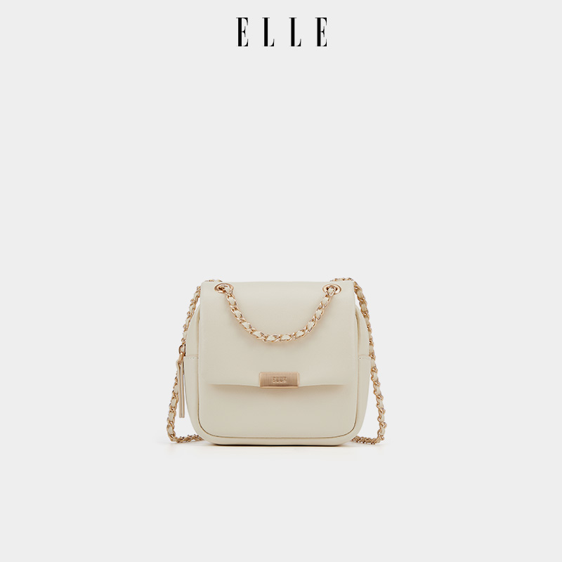 ELLE女包链条双肩包斜挎包mini包