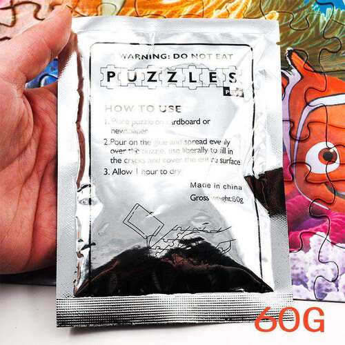 新款 pva puzzle glue 1000 pieces transparent fixed invisible