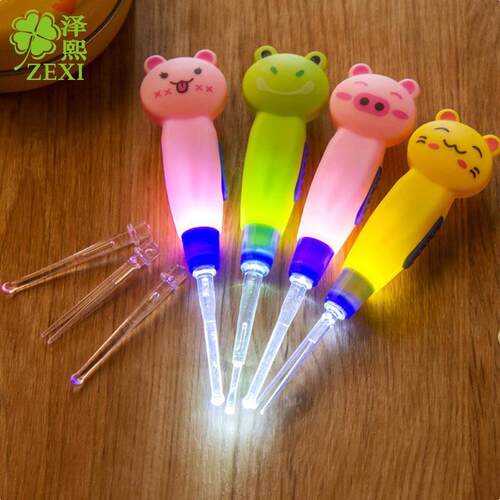 new led flashlight earpick ear pick remover curette cleaner