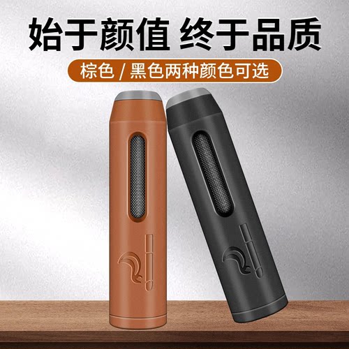 便携式防飞灰不掉烟灰车载室内家用办公烟灰缸懒人神器CJ