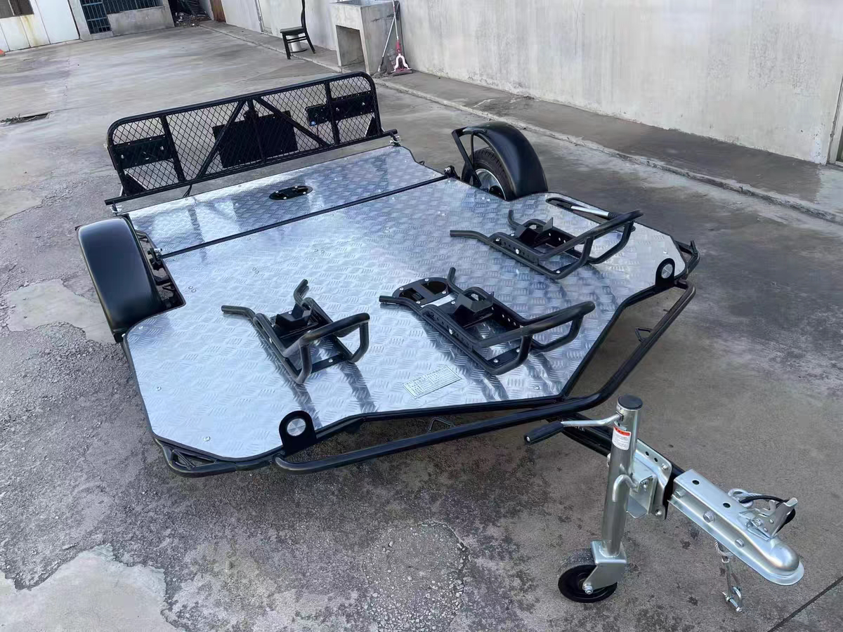 摩托车拖车架三拖托车重机车托车牵引拖车挂车可上牌拖车板汽车挂