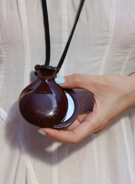 24秋冬 CASTANET MIROR 音乐之镜 镜子项链