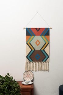 艺术挂毯错觉欧式波西米亚卧室电表箱遮挡民俗床头装饰背景墙挂画