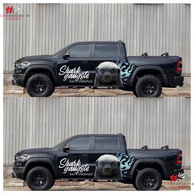 RAMTrucks蜜罐车贴拉花1