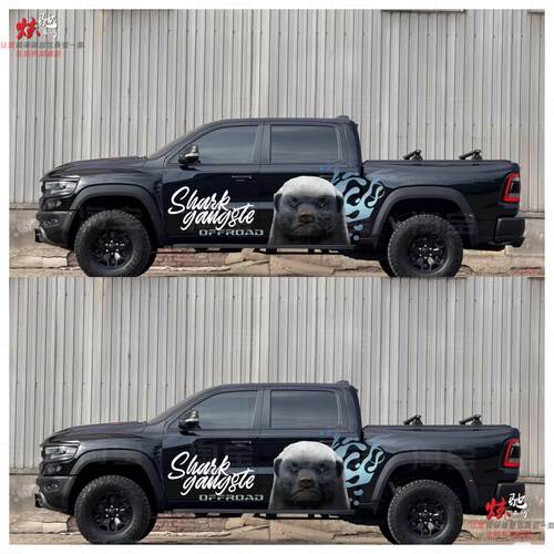 RAMTrucks蜜罐车贴拉花1