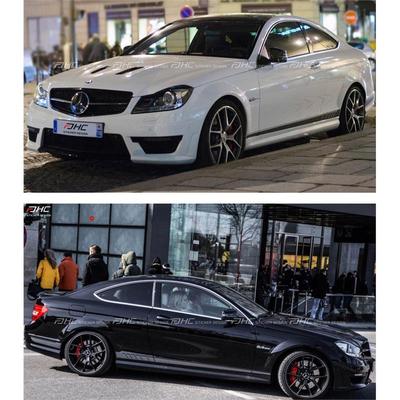C63 AMG Edition 507官方版侧裙贴纸拉花C180 C200 C260 C300彩条