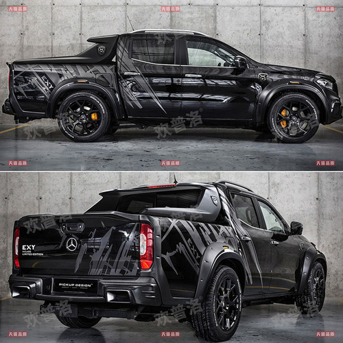 皮卡 霸王龙猛禽F150车贴拉花Ranger游骑侠 炮改装车身贴纸