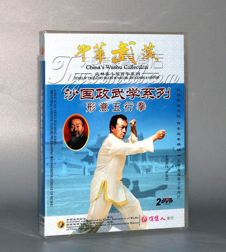 正版 沙国政武学形意 形意五行拳 2DVD 主讲：沙俊杰