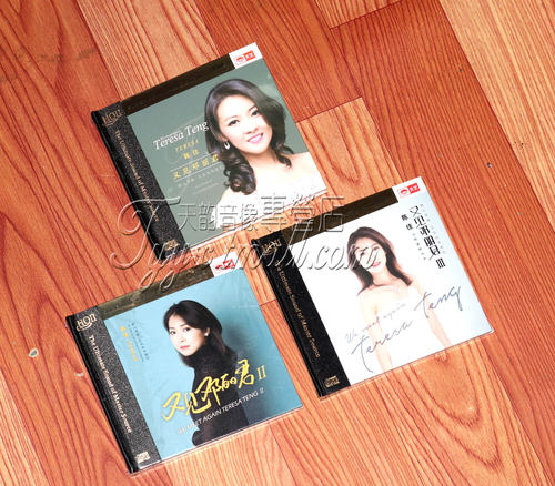正版 天艺唱片 陈佳 又见邓丽君1 2 3合集 3CD HQCD2 HiFi女声