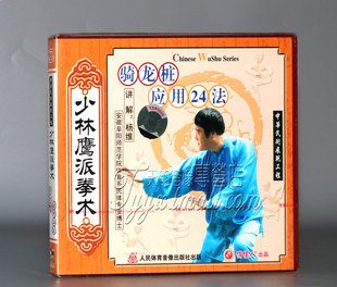 骑龙桩应用24法 少林鹰派拳术 2VCD杨维 俏佳人武术教学碟片 正版