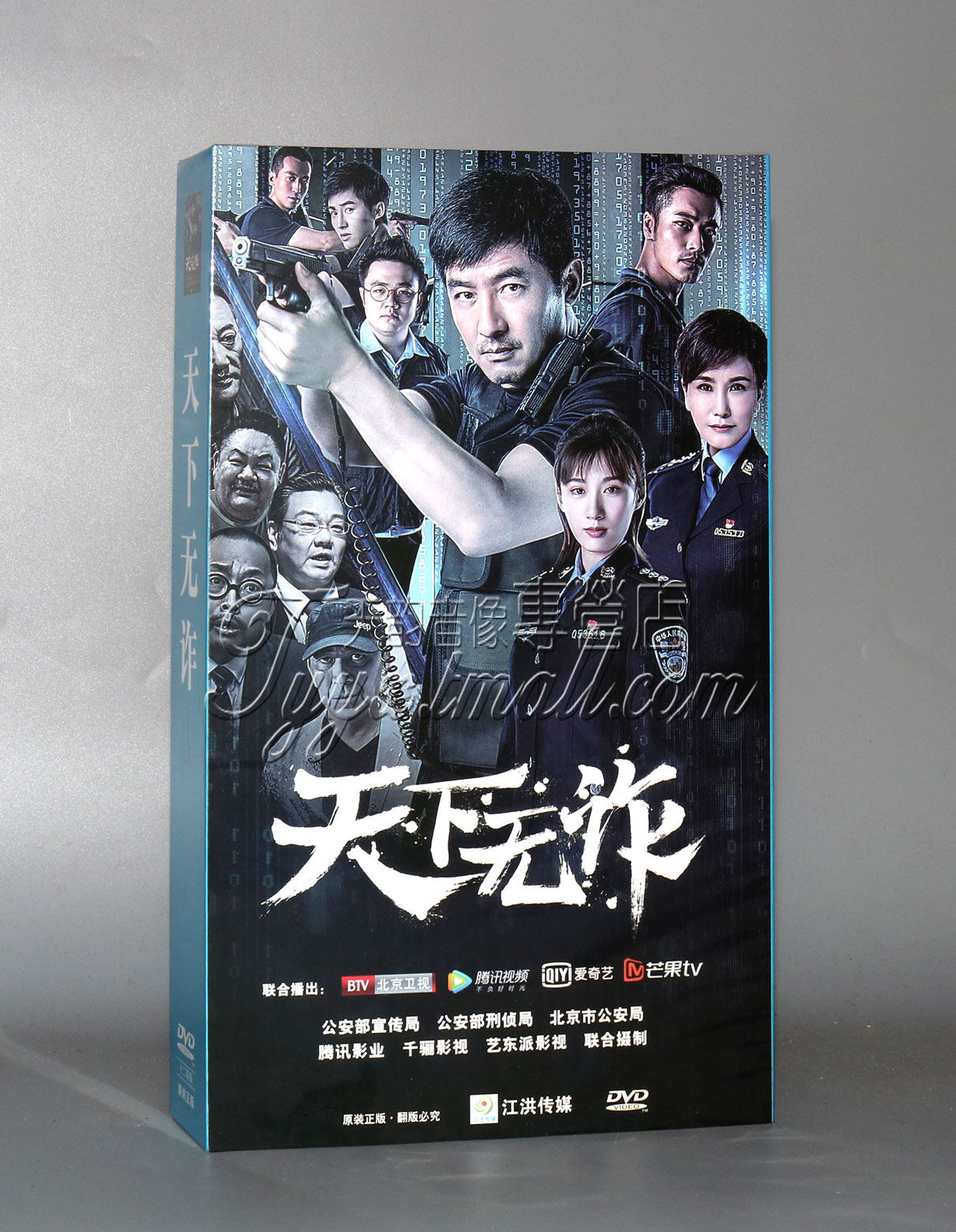 正版电视剧 天下无诈12dvd 精装版 郭晓东 徐悦 王茜 丁志诚 付嘉