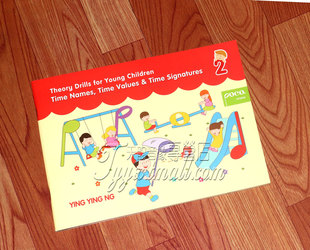 Drills 儿童乐理练习2 Poco 正版 英文版 Theory Studio POCO