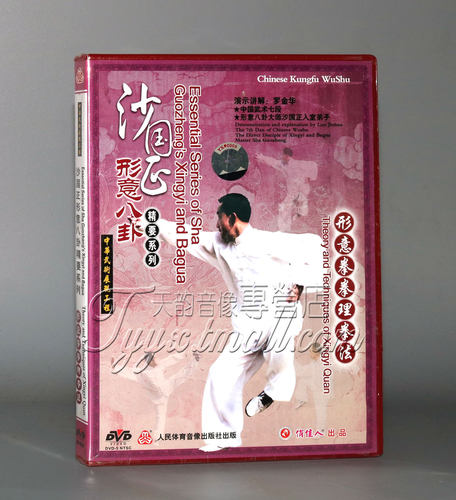 正版 沙国正形意八卦精要-形意拳拳理拳法 1DVD 罗金华 - 封面