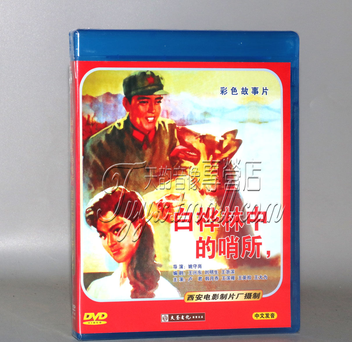 正版老电影碟片dvd光盘  白桦林中的哨所(dvd)卢君, 韩月乔
