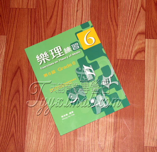 正版 ABRSM英皇考级黄浩义编写 6级中文版 乐理教程+ 练习 六級