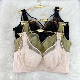 乳神杯正品 大杯内衣聚拢收副乳大胸显小调整型透气文胸 三代M6薄款